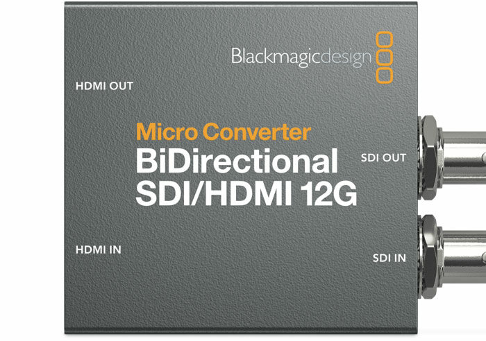 Micro Converter BiDirectional SDI/HDMI 12G